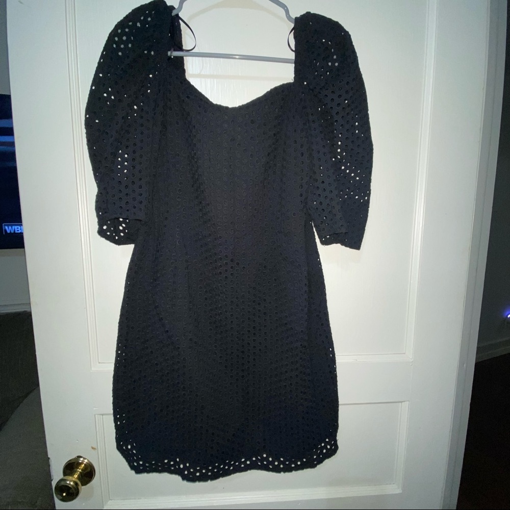 H&M mini black dress